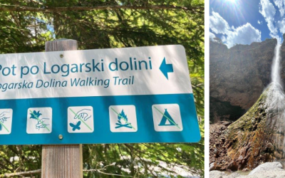 Poletna pot po Logarski dolini do slapu Rinka